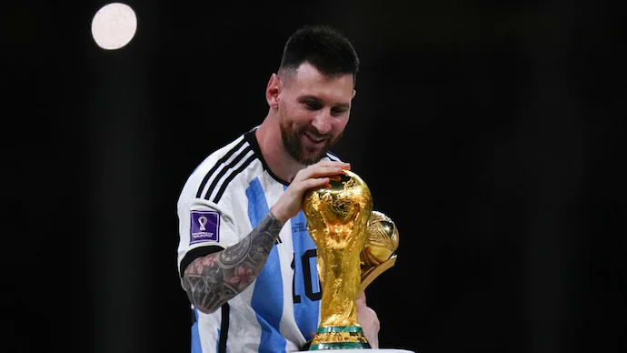Argentina and Messi win the FIFA World Cup