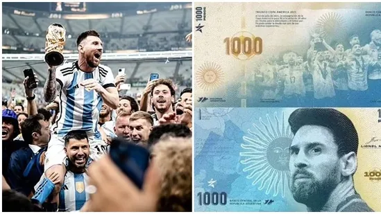 Lionel Messi to be on bank notes.