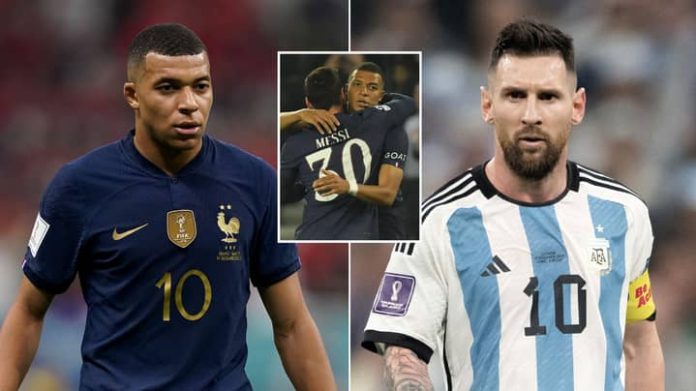 Messi vs Mbappe in world cup finale