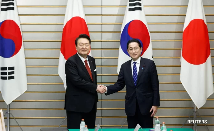 South Korea and Japan's ties grow.