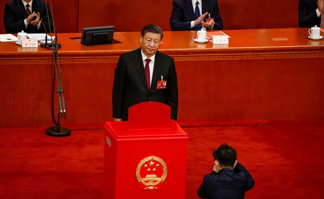 Xi Jinping becomes China's president for the third time in a row