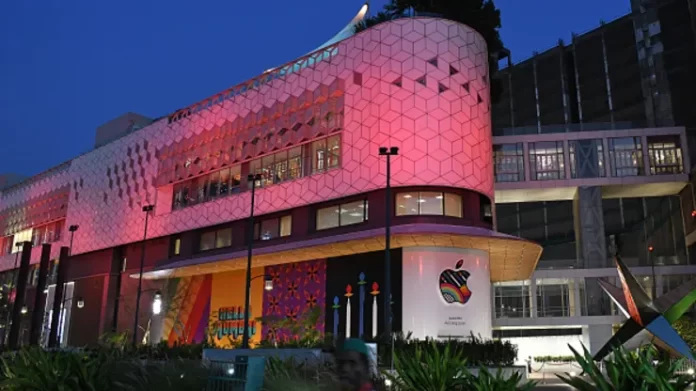 Apple opens its first store in India.