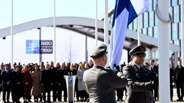 Finland joins NATO.