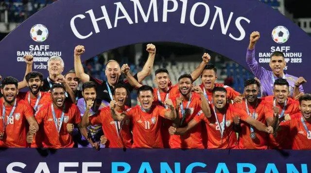SAFF Football Championship 2023 Final India wins 9th title