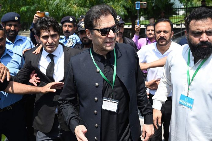 Pakistan ex-PM Imran Khan arrested after being sentenced to 3 years jail in Toshakhana case.